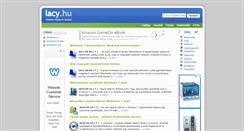 Desktop Screenshot of lacy.hu